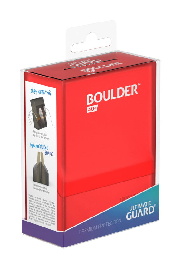 Ultimate Guard - Boulder Deck Case 40+ - Ruby