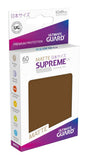 Ultimate Guard - SUPREME UX MATTE JAPANESE SIZE 60er Sleeves Brown