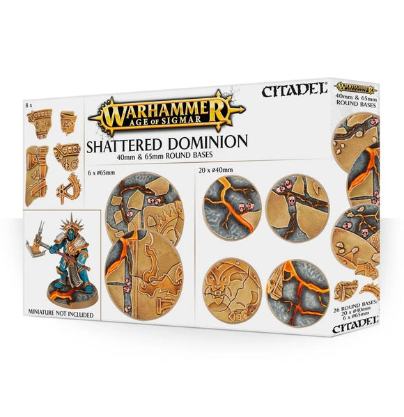 WHAOS - Shattered Dominion - 40mm/65mm Round Bases