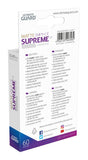 Ultimate Guard - SUPREME UX MATTE JAPANESE SIZE 60er Sleeves Green