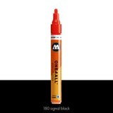 180 SIGNAL BLACK Marker Molotow 227HS - 4mm