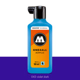 043 VIOLET DARK Refill 180ml One4All Molotow