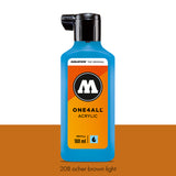 208 OCHER BROWN LIGHT Refill 180ml One4All Molotow