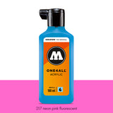 217 NEON PINK FLUO Refill 180ml One4All Molotow