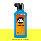 220 NEON YELLOW FLUO Refill 180ml One4All Molotow