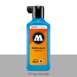 237 GREY BLUE LIGHT Refill 180ml One4All Molotow