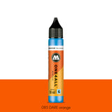 085 DARE ORANGE Refill 30ml One4All Molotow