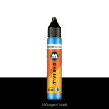 180 SIGNAL BLACK Refill 30ml One4All Molotow