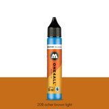 208 OCHER BROWN LIGHT Refill 30ml One4All Molotow