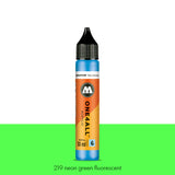 219 NEON GREEN FLUO Refill 30ml One4All Molotow