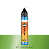 226 METALLIC LIGHT GREEN Refill 30ml One4All Molotow