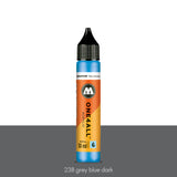 238 GREY BLUE DARK Refill 30ml One4All Molotow