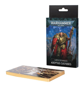 Cartes Techniques Adeptus Custodes 2024 (FRA)