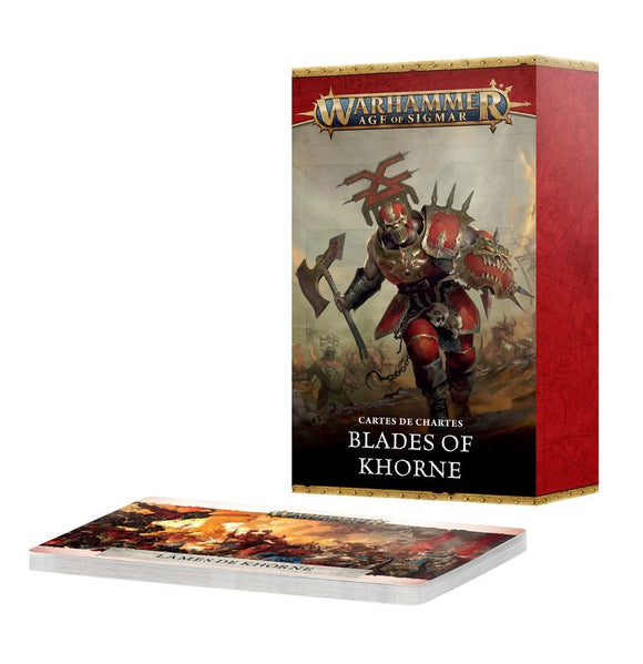 Blades of Khorne - Cartes de Chartes / Warscroll V4 (FRA)