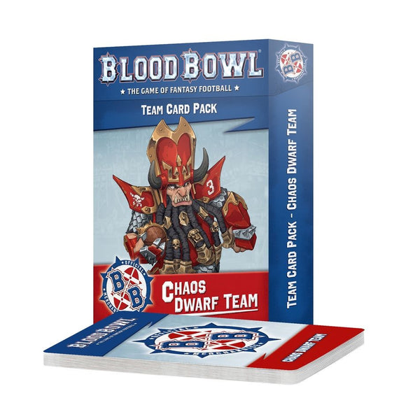 Blood Bowl - Chaos Dwarf Team Card Pack