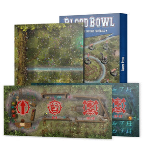 Blood Bowl - Gnome Pitch & Dugouts