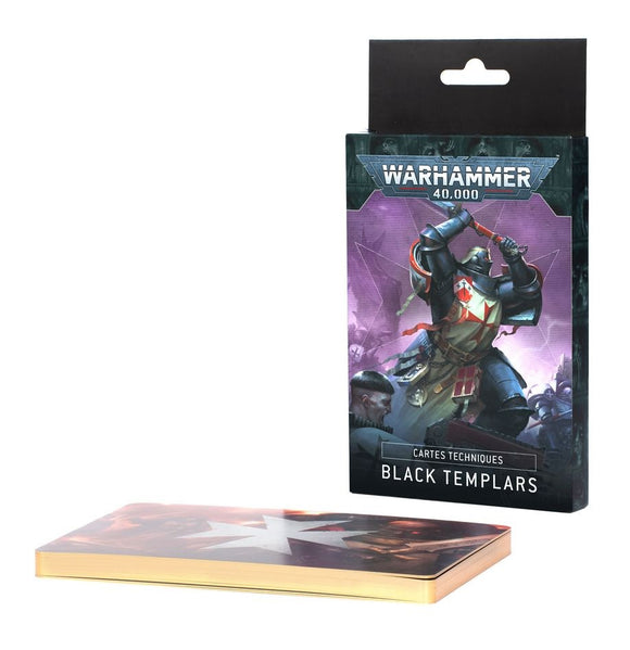 Cartes Techniques - Black Templars (FRA)