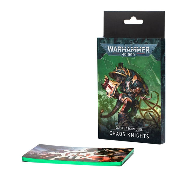 Cartes Techniques - Chaos Knights (FRA)
