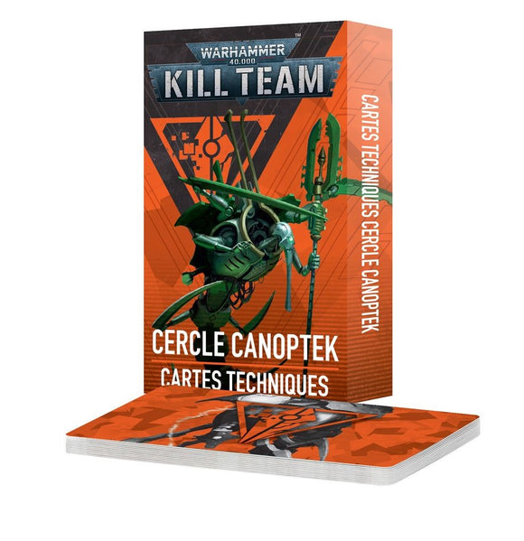 Kill Team - Cartes Techniques Cercle Canoptek (FRA)