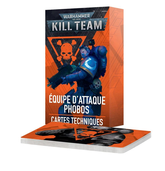 Kill Team - Cartes Techniques Équipe d'Attaque Phobos (FRA)