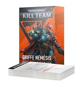 Kill Team - Cartes Techniques Griffe Némésis (FRA)