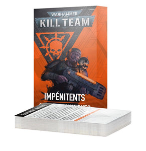 Kill Team - Cartes Techniques Impénitents (FRA)