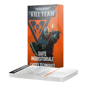 Kill Team - Cartes Techniques Suite Inquisitoriale (FRA)