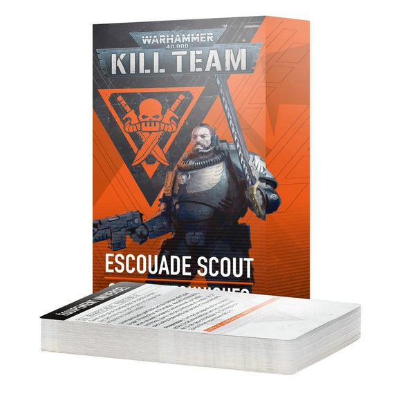 Kill Team - Cartes Techniques Escouade Scout (FRA)