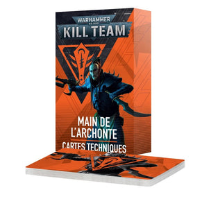 Kill Team - Cartes Techniques Main de l'Archonte (FRA)