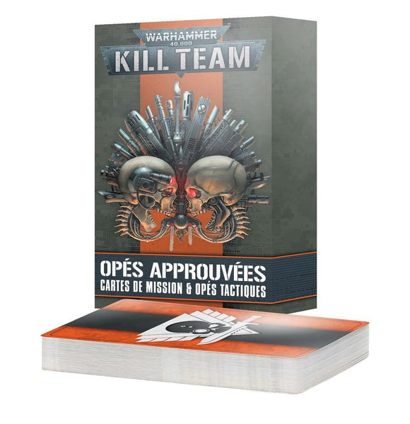 Kill Team - Opés Approuvées - Cartes de Mission et Opés Tactiques (FRA)