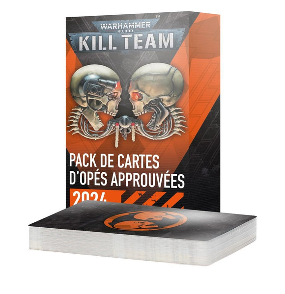 Kill Team - Pack de Cartes d'Opés Approuvées 2024 (FRA)