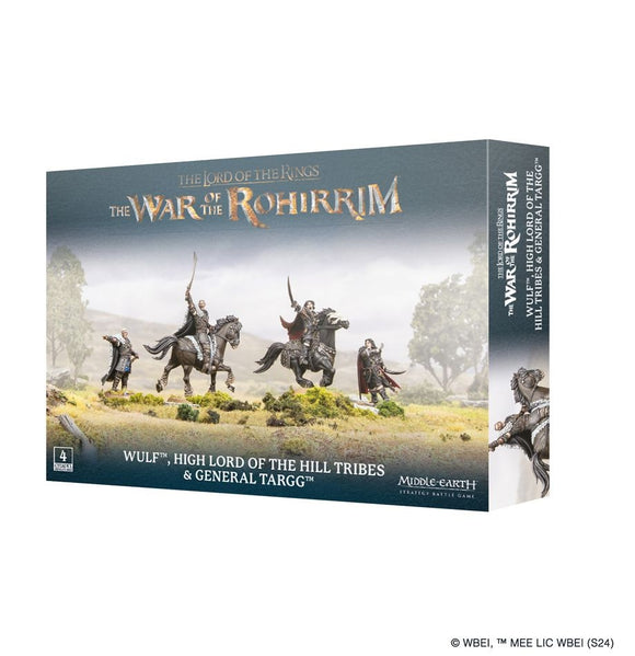 LOTR Middle-Earth Strategy Battle Game - Wulf™, High Lord of the Hill Tribes et General Targg™