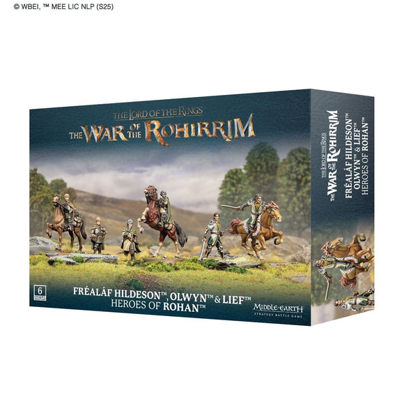LOTR Middle-Earth Strategy Battle Game - Fréaláf Hildeson, Olwyn & Lief