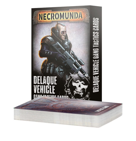 Necromunda - Delaque Vehicle Gang Tactics Cards (ENG)