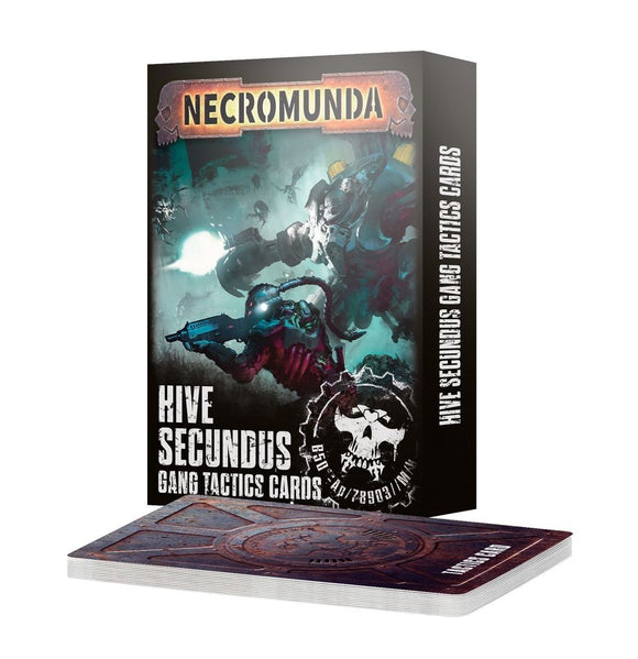 Necromunda - Hive Secundus Gang Tactics Cards (ENG)