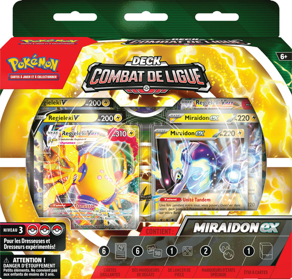 Pokémon - Deck de Combat de Ligue - Miraidon-ex & Regieleki-VMAX (FRA)