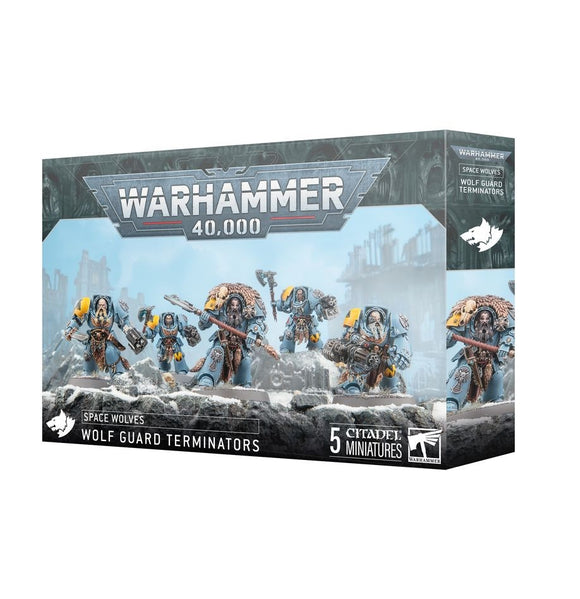 Space Wolves Wolf Guard Terminators NEW