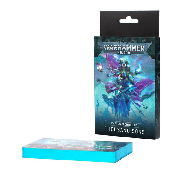 Cartes Techniques - Thousand Sons (FRA)