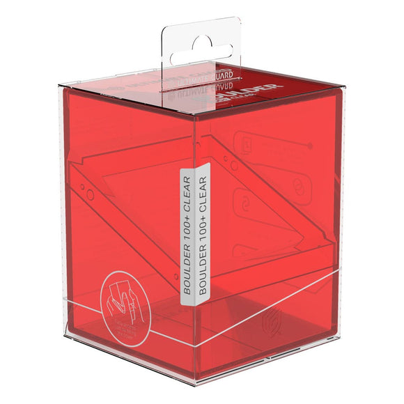 Ultimate Guard - BOULDER 100+ Clear - Ruby