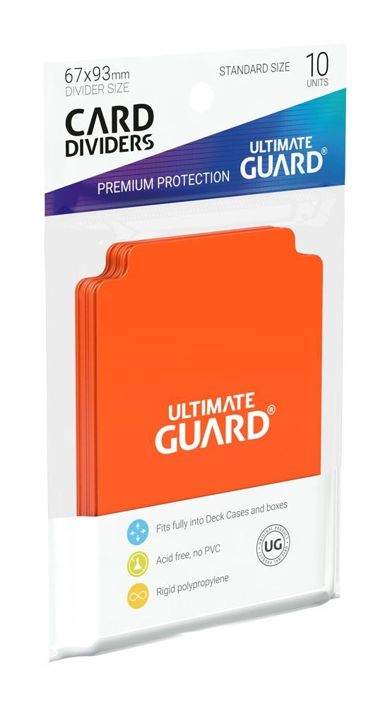 Ultimate Guard - CARD DIVIDERS - Orange