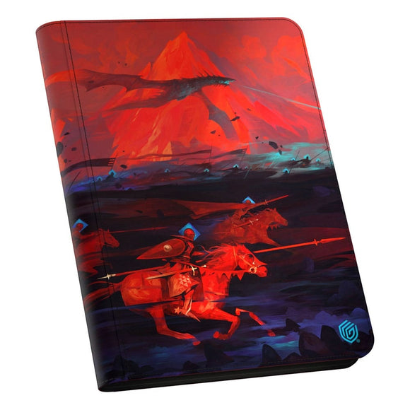 Ultimate Guard - Zipfolio 360 Xenoskin Artist Edition - Dominik Mayer: Crowned With Fire