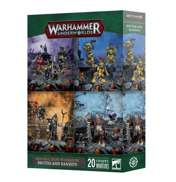 Warhammer Underworlds - Destruction Warbands - Brutes and Bandits