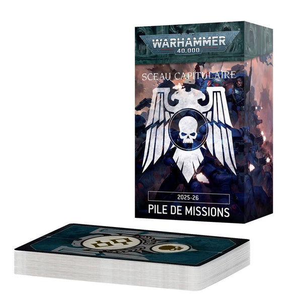 WH40K - Sceau Capitulaire - Pile de Mission 2025-2026 (FRA)