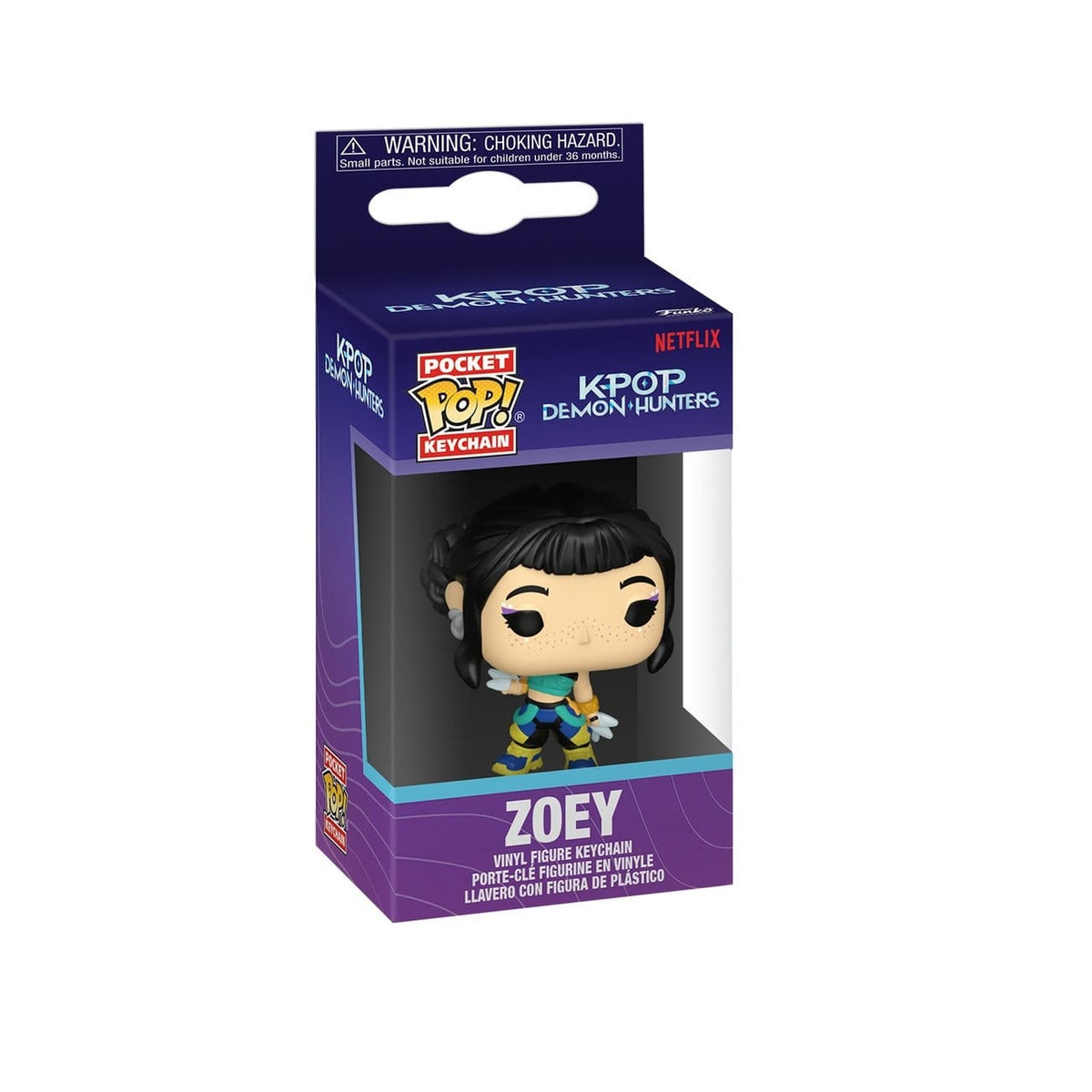 KPop Demon Hunters - Pocket POP Keychain - Zoey – Asphalt Kreatorz Shop