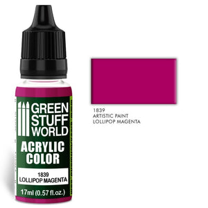 Peinture acrylique Lollipop Magenta 17ml