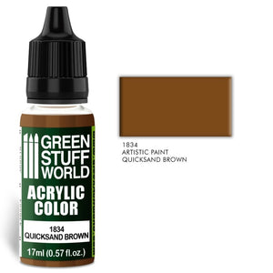 Peinture acrylique Quicksand Brown 17ml