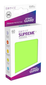 Ultimate Guard - SUPREME UX JAPANESE SIZE 60er Sleeves Light Green