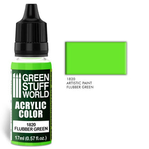 Peinture acrylique Flubber Green 17ml