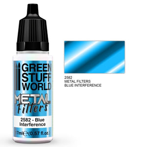 Filtres Métalliques - Interférence Bleue 17ml