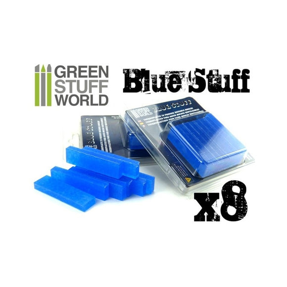 Barres de Plastic Blue Stuff - 8x